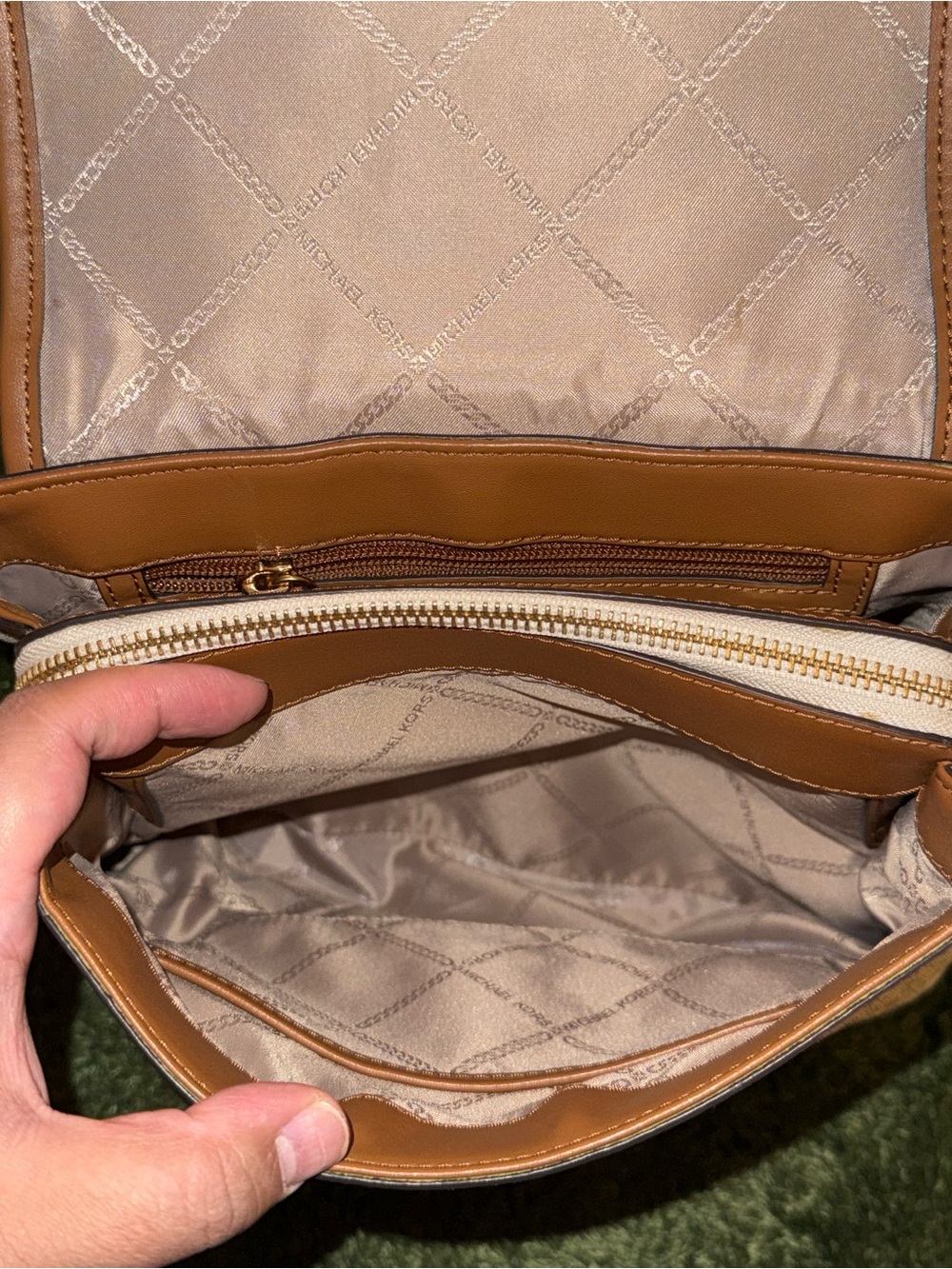 Michael Kors Medium Logo Backpack - Picture 6 of 6